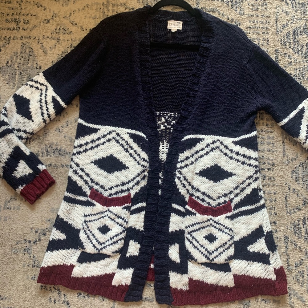 LA Hearts Chunky Cardigan Sweater